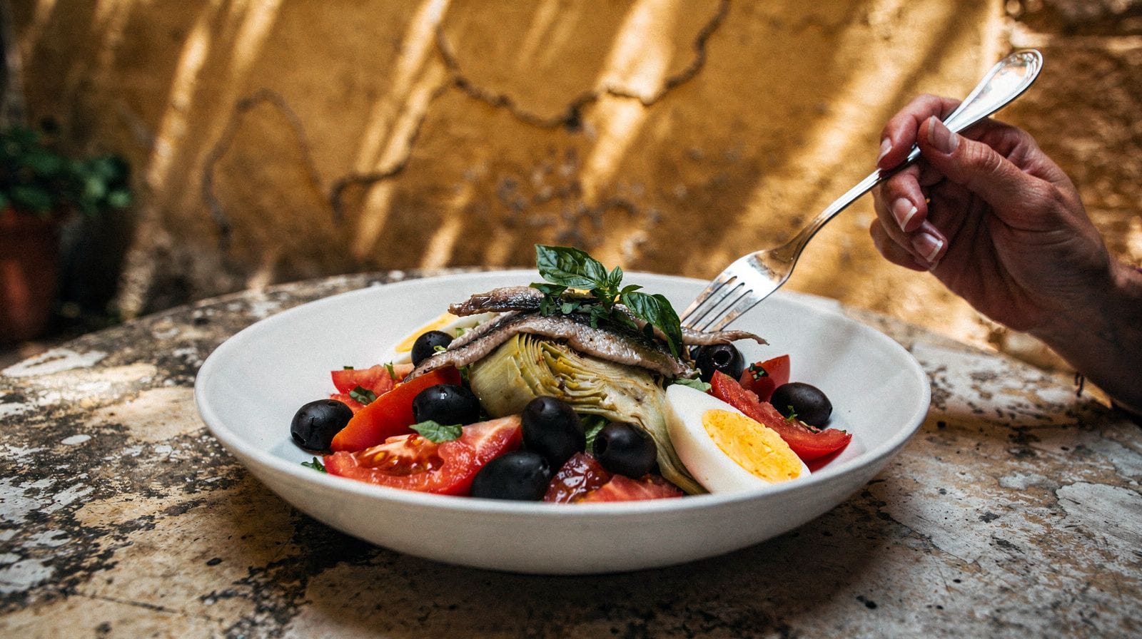 ¿Qué es una salade niçoise de verdad?