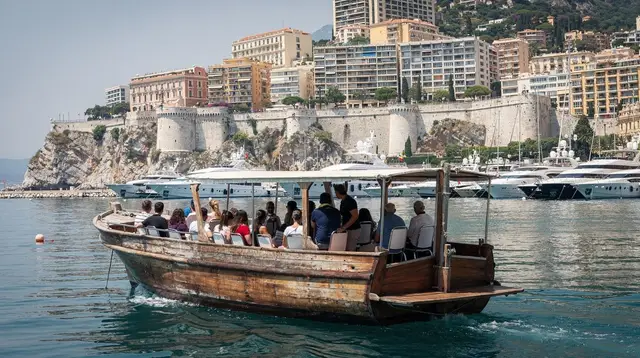Monaco boat tours from Nice: see the Rocher from the water