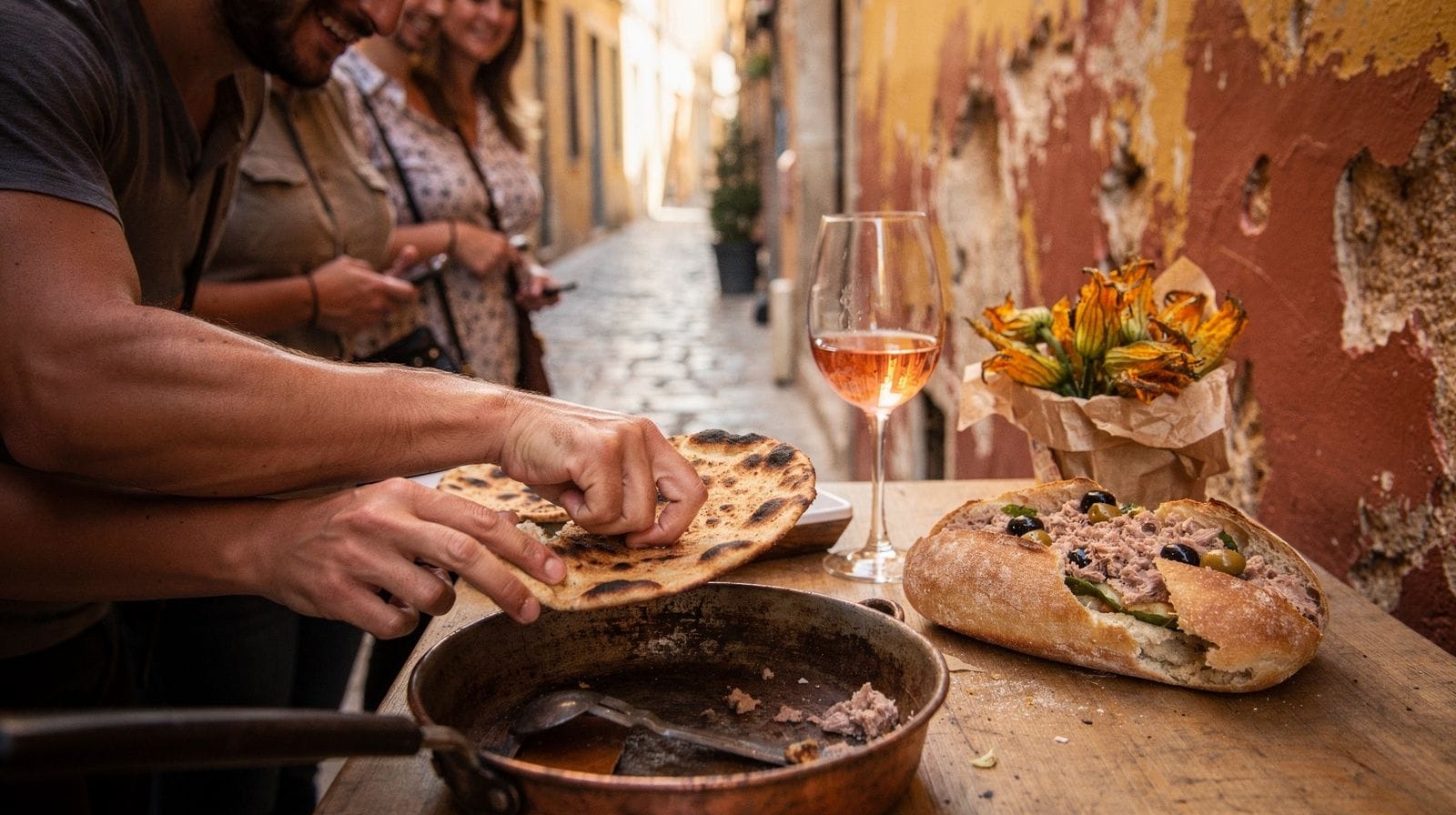 Tours gastronómicos y catas de vino en Niza